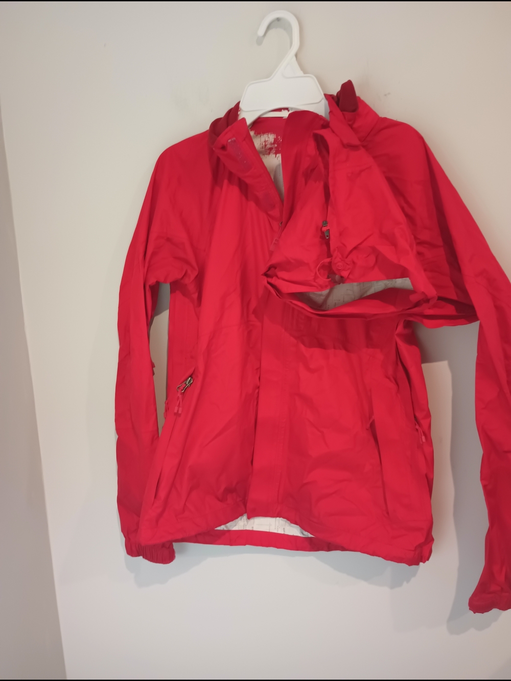 REI Red Utility Jacket with Hood